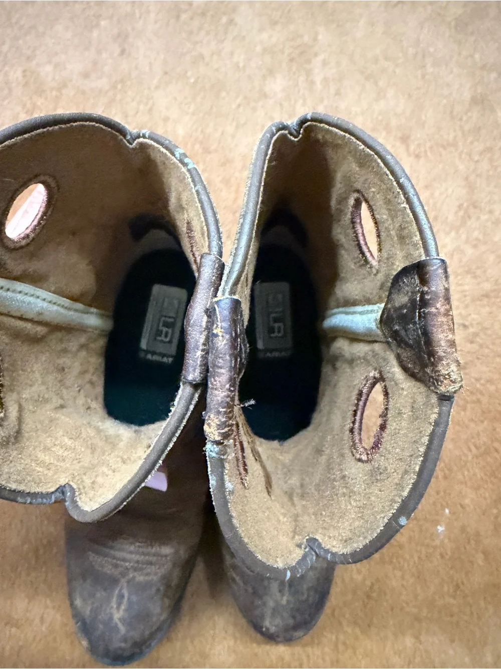 Ariat Kids Brown Pull-On Western Boots